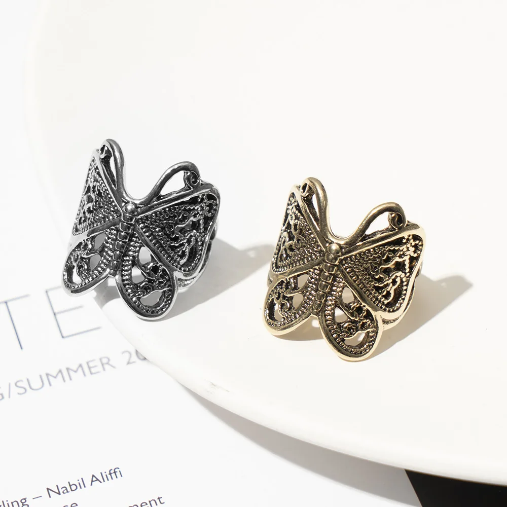Gold Color Butterfly Rings for Women Men Lover Couple Ring Set Friendship Engagement Wedding Band Open Ring 2022 Trend Jewelry
Gold Color Butterfly Rings for Women Men Lover Couple Ring Set Friendship Engagement Wedding Band Open Ring 2022 Trend Jewelry