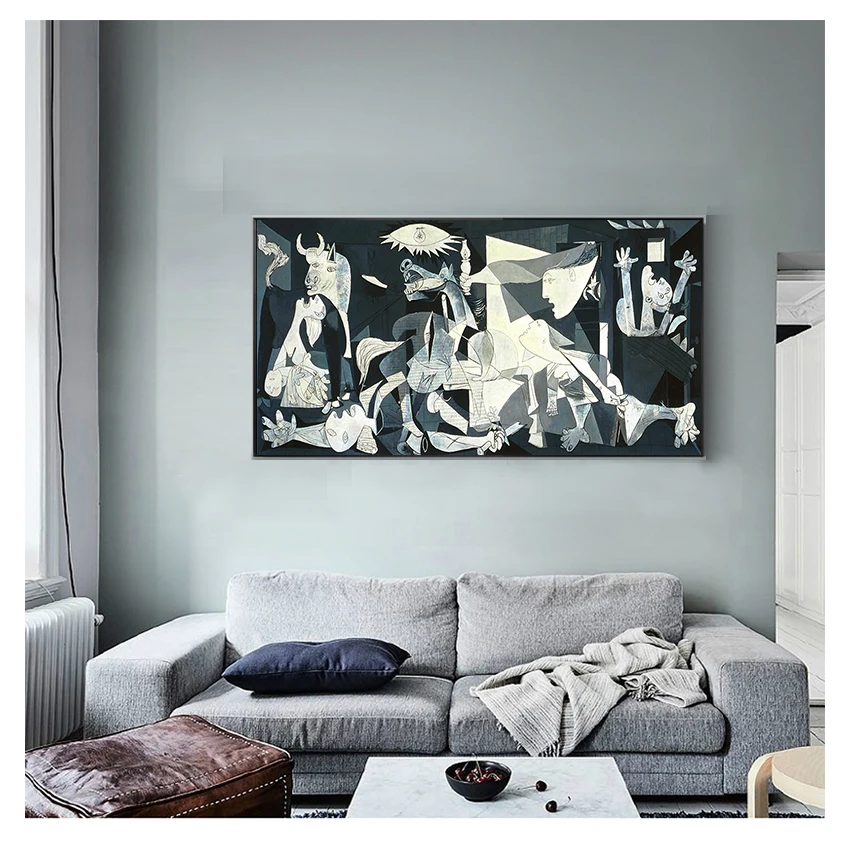 Painting Reproductions Print on Canvas Posters Wall Art Picture for Living Room Home Decor Famous Picasso Guernica Art Canvas
Painting Reproductions Print on Canvas Posters Wall Art Picture for Living Room Home Decor Famous Picasso Guernica Art Canvas
