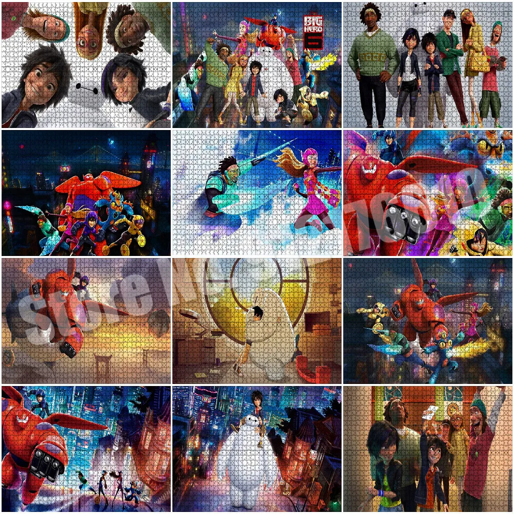 Big Hero 6 Jigsaw Puzzles 1000 Pieces Paper Puzzles Toys for Adults Anime Figure Assembling Picture Educational Toy Diy Gifts
Big Hero 6 Jigsaw Puzzles 1000 Pieces Paper Puzzles Toys for Adults Anime Figure Assembling Picture Educational Toy Diy Gifts