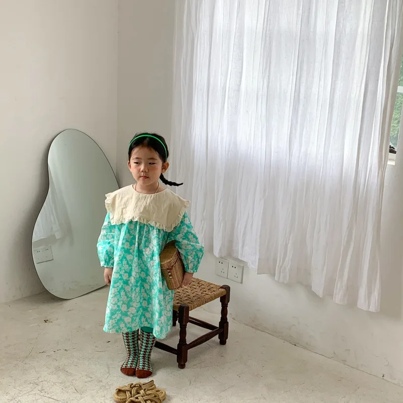 2022 Spring New Korean Girl Skirt Girls Dress Children Princess Dress Baby Girl Kids Clothing Girls Autumn Clothes 
2022 Spring New Korean Girl Skirt Girls Dress Children Princess Dress Baby Girl Kids Clothing Girls Autumn Clothes