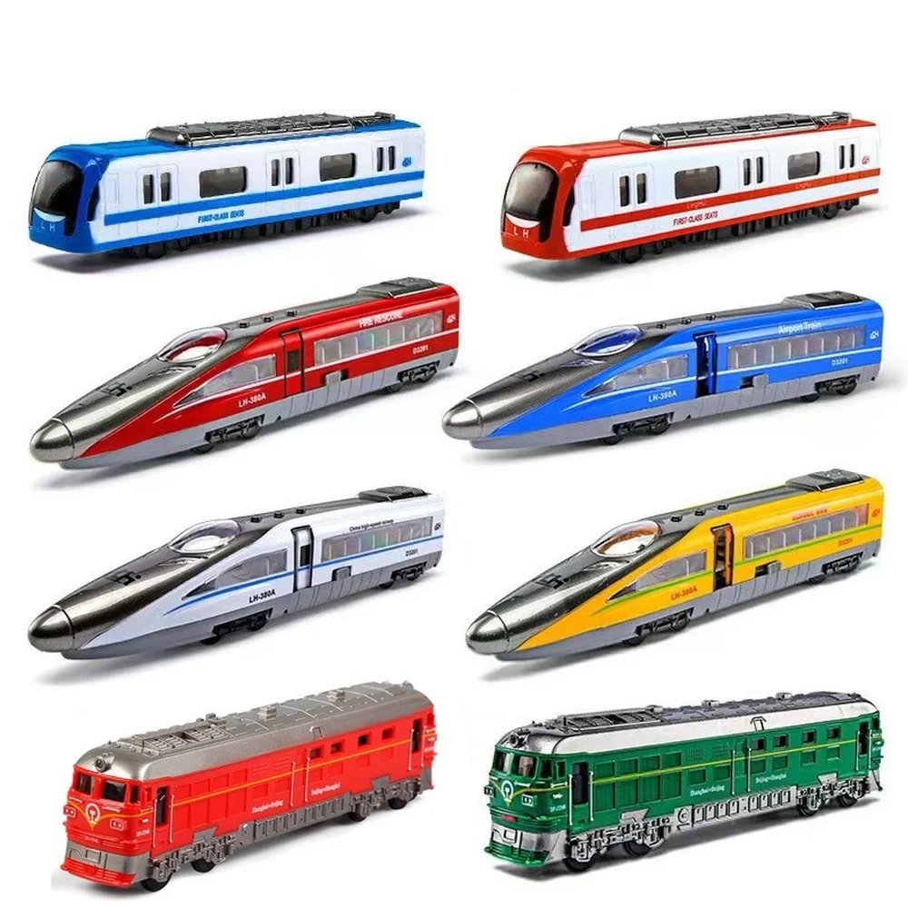 Inertial Sound and Light Music Simulation Train Toy Car Model High-speed Rail Subway Train Children Educational Toys
Inertial Sound and Light Music Simulation Train Toy Car Model High-speed Rail Subway Train Children Educational Toys