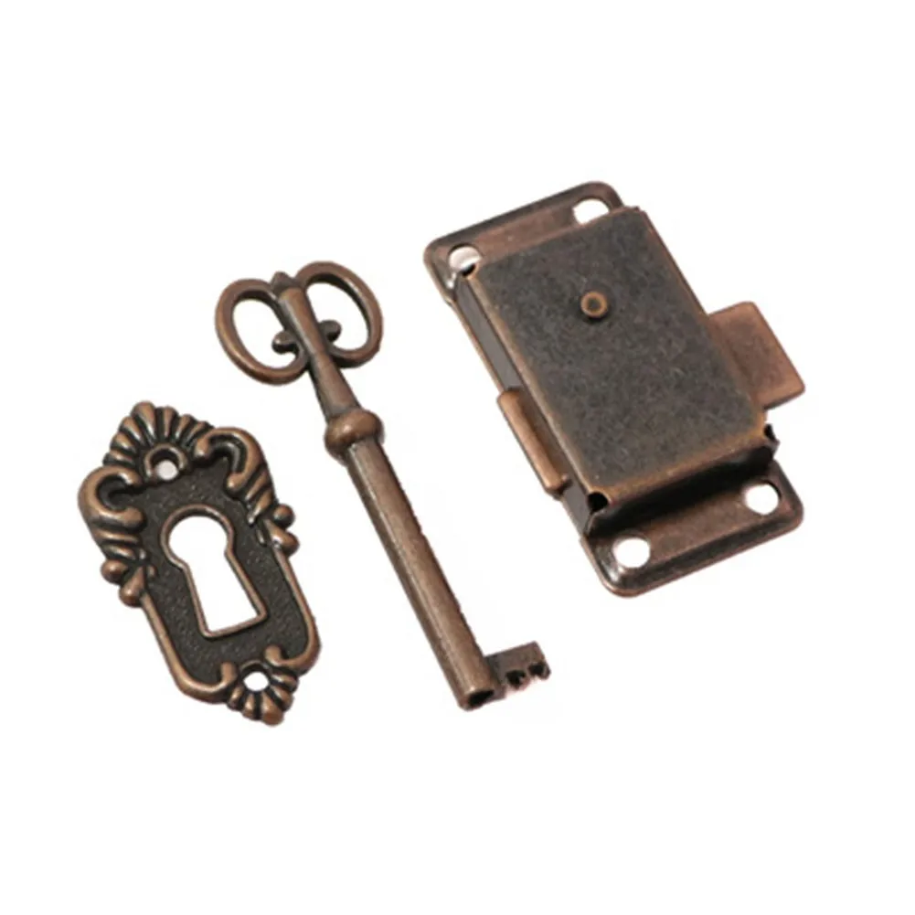 Retro Jewelry Box Locks Home Bedroom Decorative Antique Door Latch Cabinet Wardrobe Door Lock Furniture Hardware
Retro Jewelry Box Locks Home Bedroom Decorative Antique Door Latch Cabinet Wardrobe Door Lock Furniture Hardware
