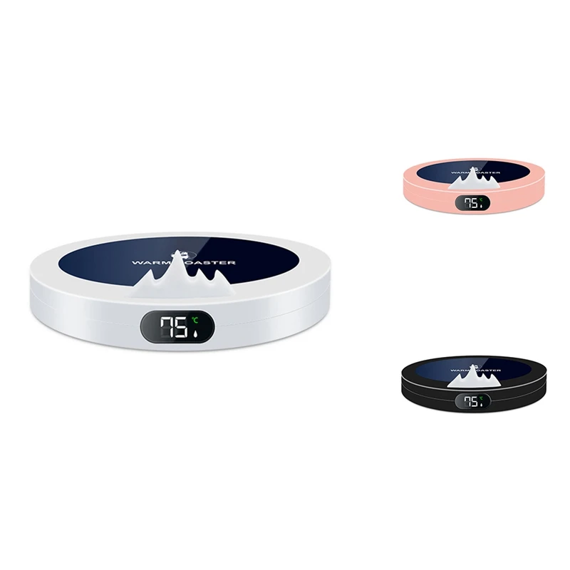 Портативная термостатическая чашка для кофе с подогревом и USB-портом 
Портативная термостатическая чашка для кофе с подогревом и USB-портом