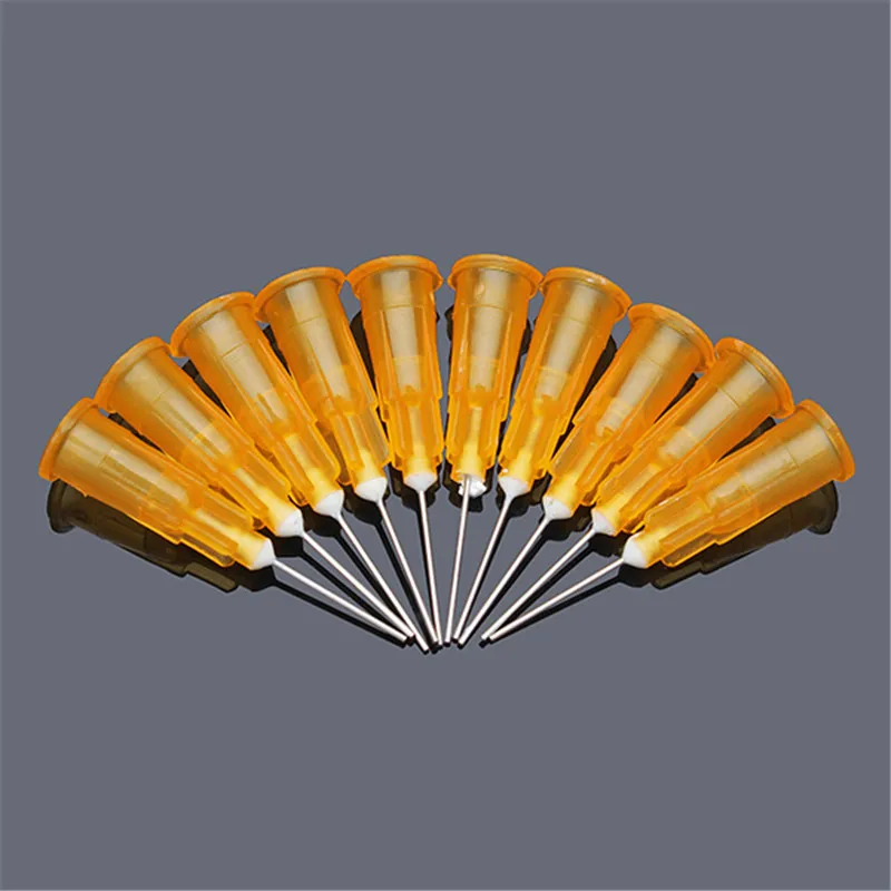 10pcs/Set 0.25mm Dispensing Needles Tips For Glue Liquid Dispenser Syringe Injector Universal Blunt Yellow Tip For Welding Flux
10pcs/Set 0.25mm Dispensing Needles Tips For Glue Liquid Dispenser Syringe Injector Universal Blunt Yellow Tip For Welding Flux