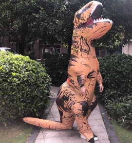 T-Rex Inflatable Costume Christmas Costumes Dinosaur Trex Clothes Funny Costume Masquerade Dresses Adult
T-Rex Inflatable Costume Christmas Costumes Dinosaur Trex Clothes Funny Costume Masquerade Dresses Adult