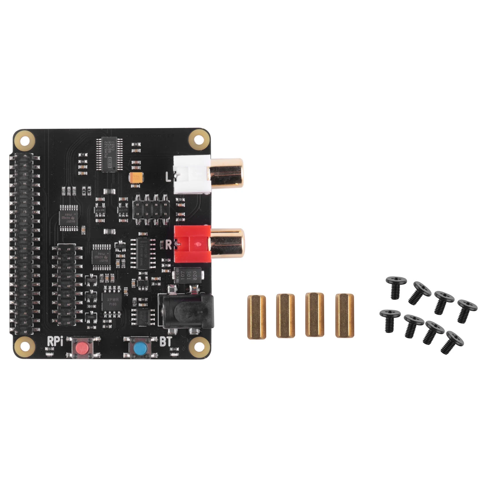 For Raspberry Pi HiFi DAC HAT PCM5122,for Raspberry Pi 4B/3B+ X930 V1.3 HiFi DAC HAT with Power Management Function
For Raspberry Pi HiFi DAC HAT PCM5122,for Raspberry Pi 4B/3B+ X930 V1.3 HiFi DAC HAT with Power Management Function