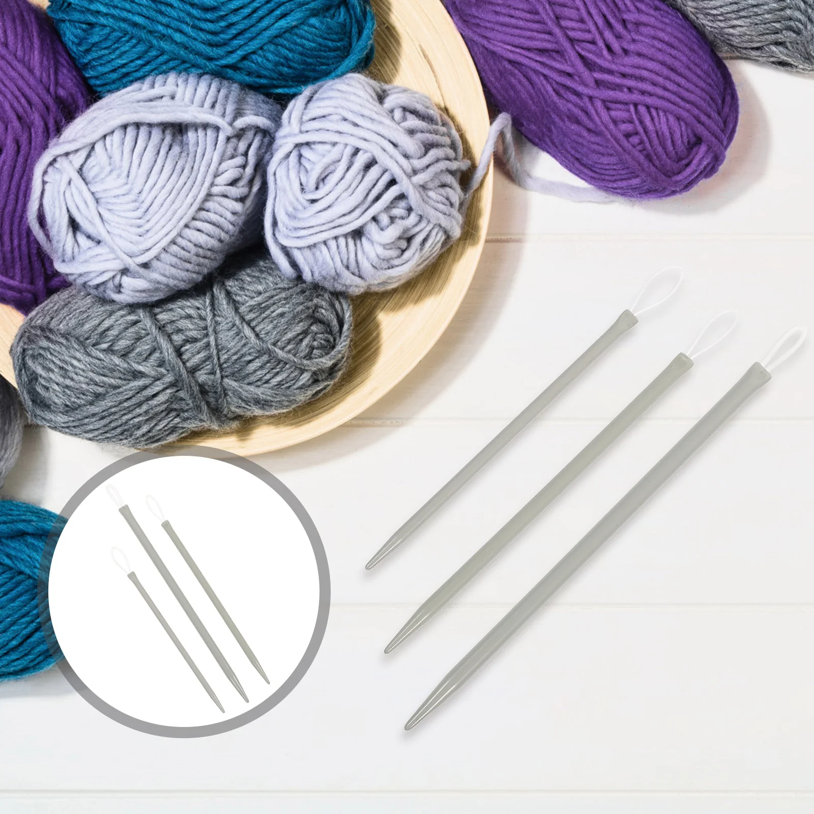 Needle Yarn Needles Wool Knitting Threader Thread Sewing Tool Threading Weaving Plastic Stitching Eye Neddle Supplies Home Rope
Needle Yarn Needles Wool Knitting Threader Thread Sewing Tool Threading Weaving Plastic Stitching Eye Neddle Supplies Home Rope