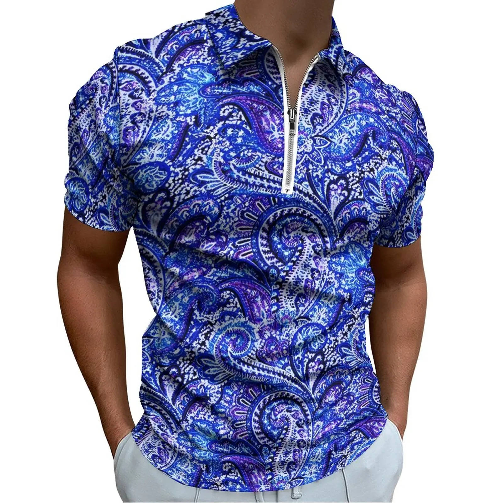Blue Paisley Casual T-Shirts Vintage Print Polo Shirts Collar Y2K Shirt Mens Pattern Clothes Plus Size 5XL 6XL
Blue Paisley Casual T-Shirts Vintage Print Polo Shirts Collar Y2K Shirt Mens Pattern Clothes Plus Size 5XL 6XL