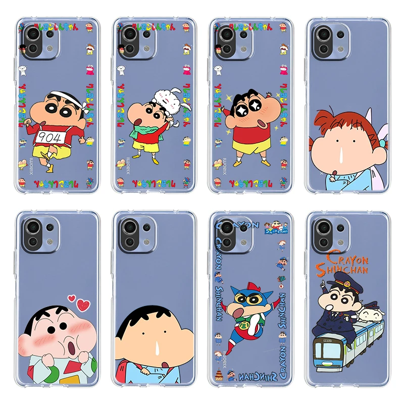 Cartoon Shin chan Crayon For Xiaomi 12 12X 11 11T 10T 10S Note 10 Ultra Pro Lite 5G Soft Transparent Phone Case Cover Coque Capa
Cartoon Shin chan Crayon For Xiaomi 12 12X 11 11T 10T 10S Note 10 Ultra Pro Lite 5G Soft Transparent Phone Case Cover Coque Capa