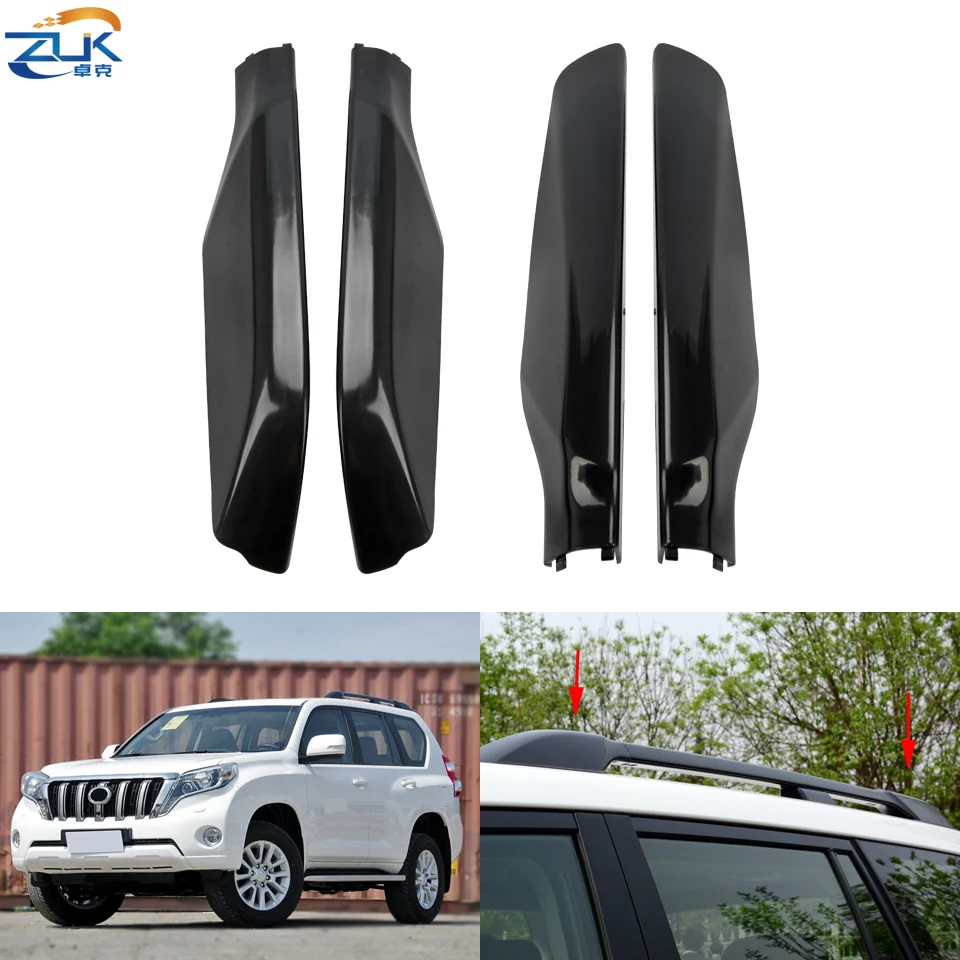 ZUK 4x Black Silver Roof Rack Cover Rail End Lid Protection Case For Toyota LAND CRUISER PRADO 120 150 LC120 LC150 2003-2018
ZUK 4x Black Silver Roof Rack Cover Rail End Lid Protection Case For Toyota LAND CRUISER PRADO 120 150 LC120 LC150 2003-2018