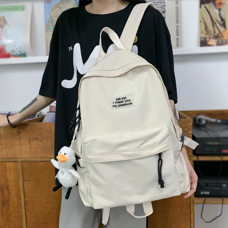 JOYPESSIE Fashion Teens Bookbag Simple Solid Nylon Schoolbag for Girls Backpack Women Travel Bag Mochila College Laptop Rucksack
JOYPESSIE Fashion Teens Bookbag Simple Solid Nylon Schoolbag for Girls Backpack Women Travel Bag Mochila College Laptop Rucksack