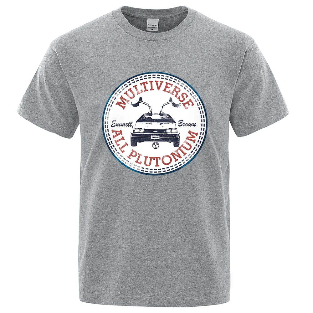 Back To The Future Multiverse All Plutonium T-Shirts Men Vintage Cotton Tee Clothing Summer O-Neck Tops Harajuku Loose T Shirt
Back To The Future Multiverse All Plutonium T-Shirts Men Vintage Cotton Tee Clothing Summer O-Neck Tops Harajuku Loose T Shirt