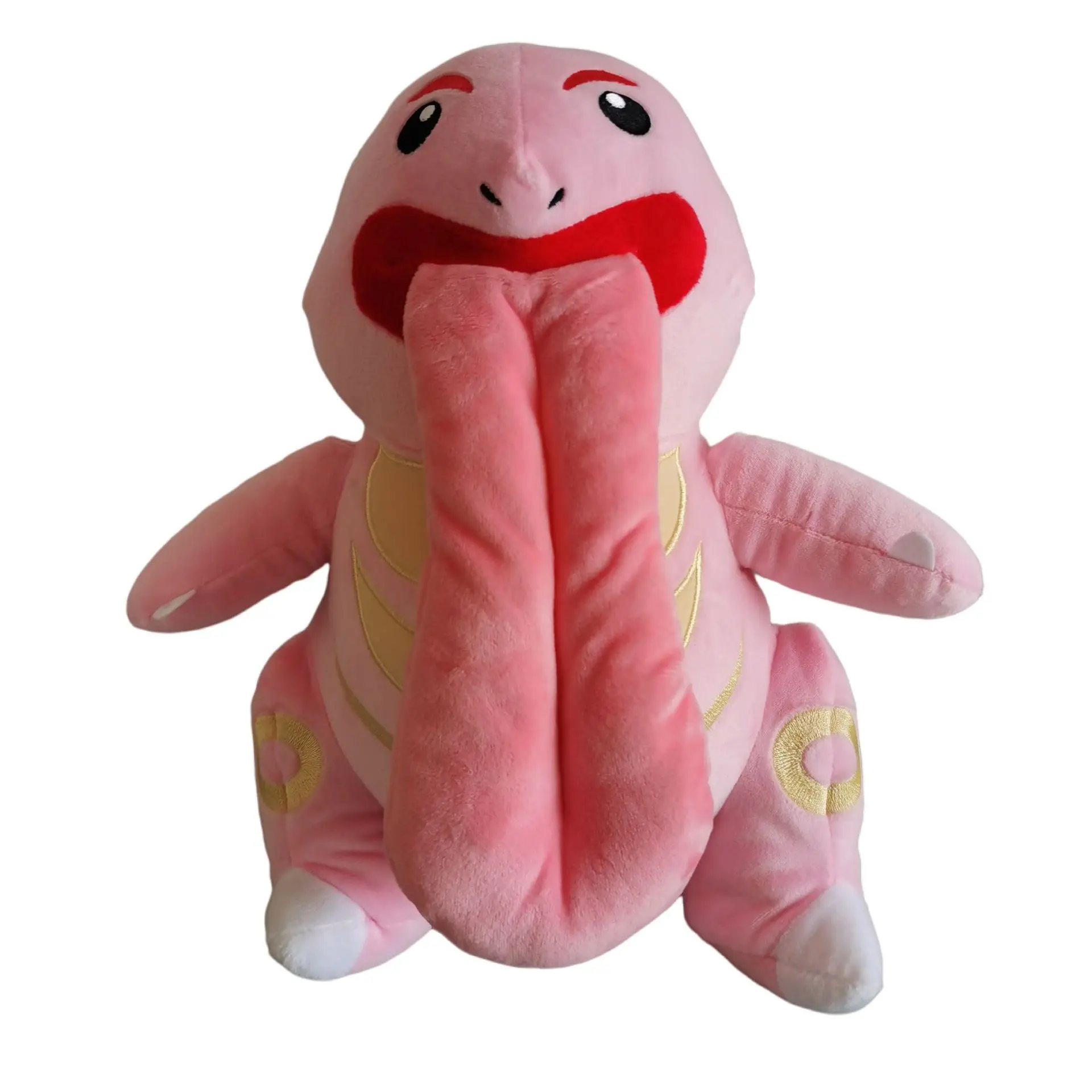 Оригинальная плюшевая игрушка Olyfactory Poké Mon Lickitung, призовая игрушка коготь, подарок на день рождения для мальчика
Оригинальная плюшевая игрушка Olyfactory Poké Mon Lickitung, призовая игрушка коготь, подарок на день рождения для мальчика