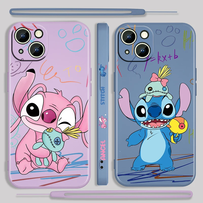 Cartoon Stitch Lilo For Apple iPhone 14 13 12 Mini 11 Pro XS MAX XR X 8 7 6S Plus Liquid Left Rope Soft Phone Case Coque Capa
Cartoon Stitch Lilo For Apple iPhone 14 13 12 Mini 11 Pro XS MAX XR X 8 7 6S Plus Liquid Left Rope Soft Phone Case Coque Capa