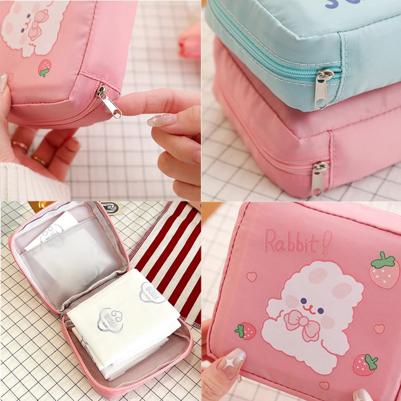 Napkin Towels Bag Cartoon Sanitary Travel Mini Makeup Bags Lipstick Earphone Storage Bag Carry Bag INS Portable Cosmetic Bag
Napkin Towels Bag Cartoon Sanitary Travel Mini Makeup Bags Lipstick Earphone Storage Bag Carry Bag INS Portable Cosmetic Bag