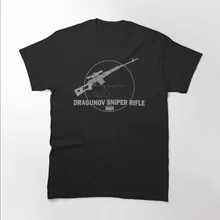 Russian Military SVD Dragunov Sniper Rifle T-Shirt New 100% Cotton O-Neck Summer Short Sleeve Casual Mens T-shirt Size S-3XL