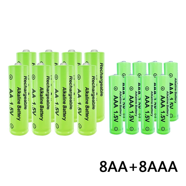 New AAA + AA rechargeable AA 1.5V 3800mah - 1.5V AAA 3000mAh alkaline battery flashlight toy watch MP3 player
New AAA + AA rechargeable AA 1.5V 3800mah - 1.5V AAA 3000mAh alkaline battery flashlight toy watch MP3 player