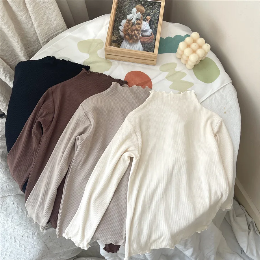 2022 Autumn Girls Sweet Long Sleeve T-shirt Baby Kid Children Comfortable Cotton Shirt Pullover Tee
2022 Autumn Girls Sweet Long Sleeve T-shirt Baby Kid Children Comfortable Cotton Shirt Pullover Tee