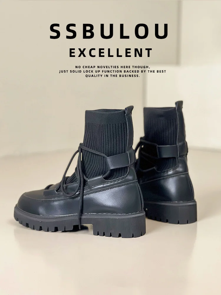 Women's Shoes Fashion Knitting Breathable Boots Women's Boots 2022 Spring and Autumn New Thick Sole Short Socks Boots
Women's Shoes Fashion Knitting Breathable Boots Women's Boots 2022 Spring and Autumn New Thick Sole Short Socks Boots