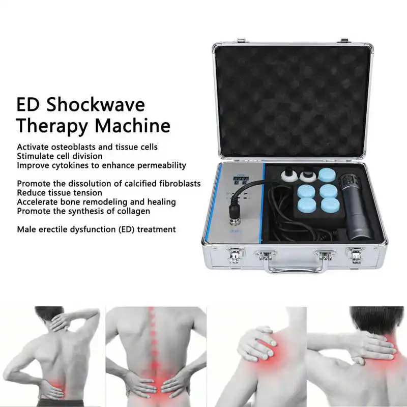 Shockwave Therapy Machine Health Care Shock Wave ED Treatment And Relieve Pain Physiotherapy Instrument Extracorporeal Massager
Shockwave Therapy Machine Health Care Shock Wave ED Treatment And Relieve Pain Physiotherapy Instrument Extracorporeal Massager