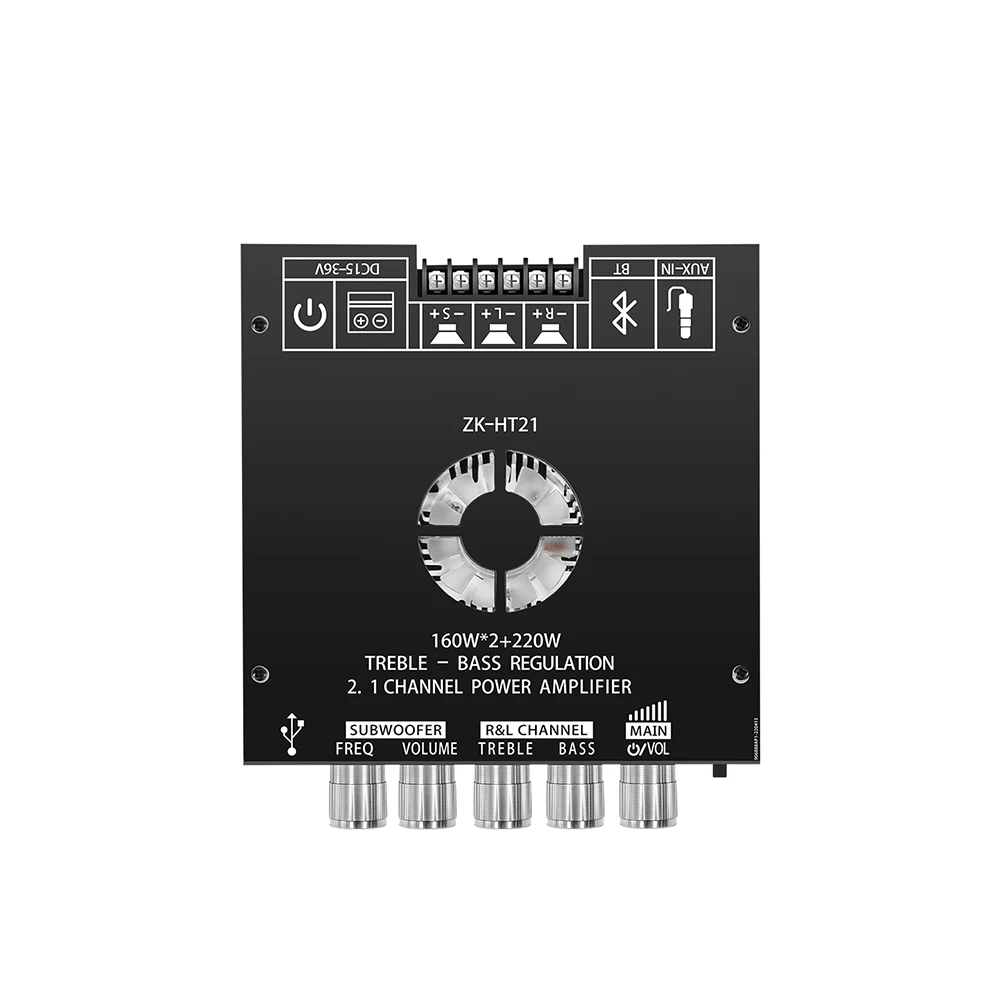 Цифровой модуль усилителя мощности TDA7498E, 2,1 каналов, Bluetooth, сабвуфер с высоким и низким диапазоном, 160 Вт * 2 + 220 Вт
Цифровой модуль усилителя мощности TDA7498E, 2,1 каналов, Bluetooth, сабвуфер с высоким и низким диапазоном, 160 Вт * 2 + 220 Вт