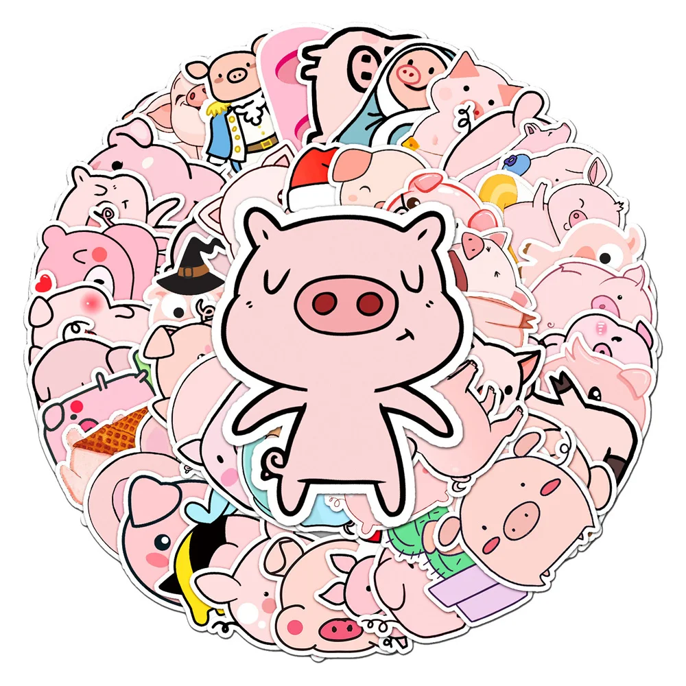 10/30/50PCS Cute Piggy Personality Cartoon Luggage Trend Graffiti Sticker Notebook Computer Skateboard Water Cup GuitarWholesale
10/30/50PCS Cute Piggy Personality Cartoon Luggage Trend Graffiti Sticker Notebook Computer Skateboard Water Cup GuitarWholesale