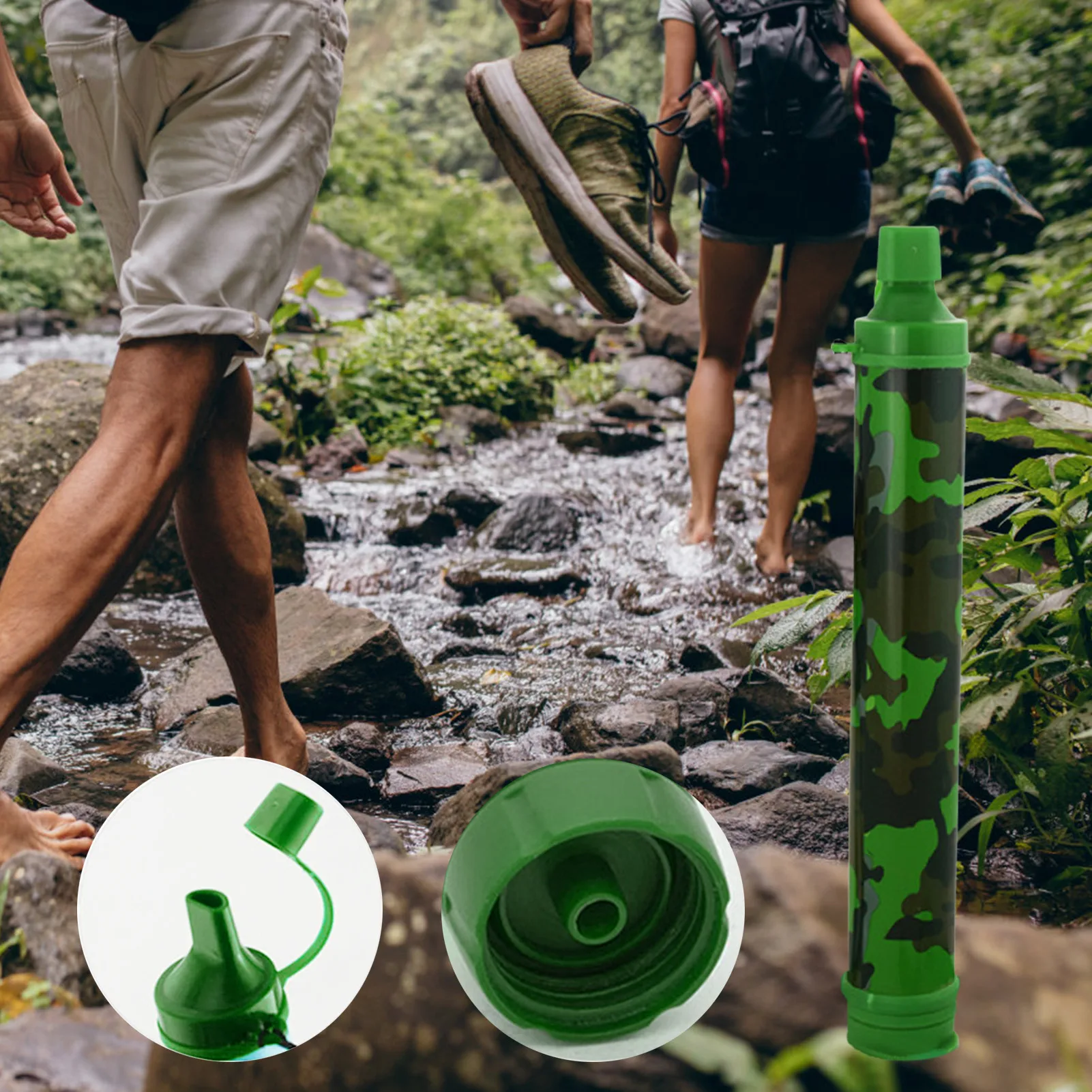 Straw Water Filter Straw Outdoor Portable Filtration Emergency Survival Gear Water Filtering System For Hiking Camping Travel
Straw Water Filter Straw Outdoor Portable Filtration Emergency Survival Gear Water Filtering System For Hiking Camping Travel