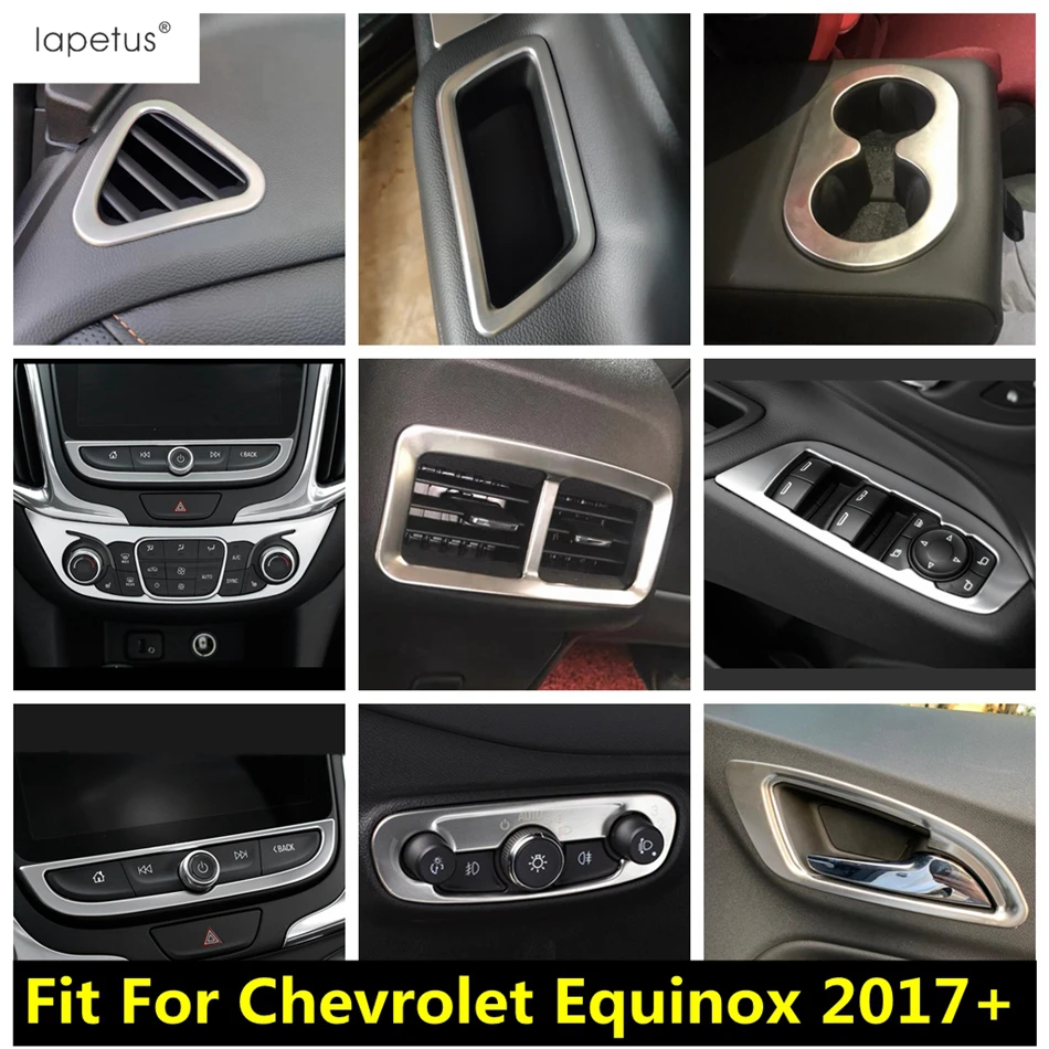 Window Lift / Head Light / Water Cup / Storage Box Decoration Cover Trim For Chevrolet Equinox 2017 - 2022 Interior Accessories
Window Lift / Head Light / Water Cup / Storage Box Decoration Cover Trim For Chevrolet Equinox 2017 - 2022 Interior Accessories