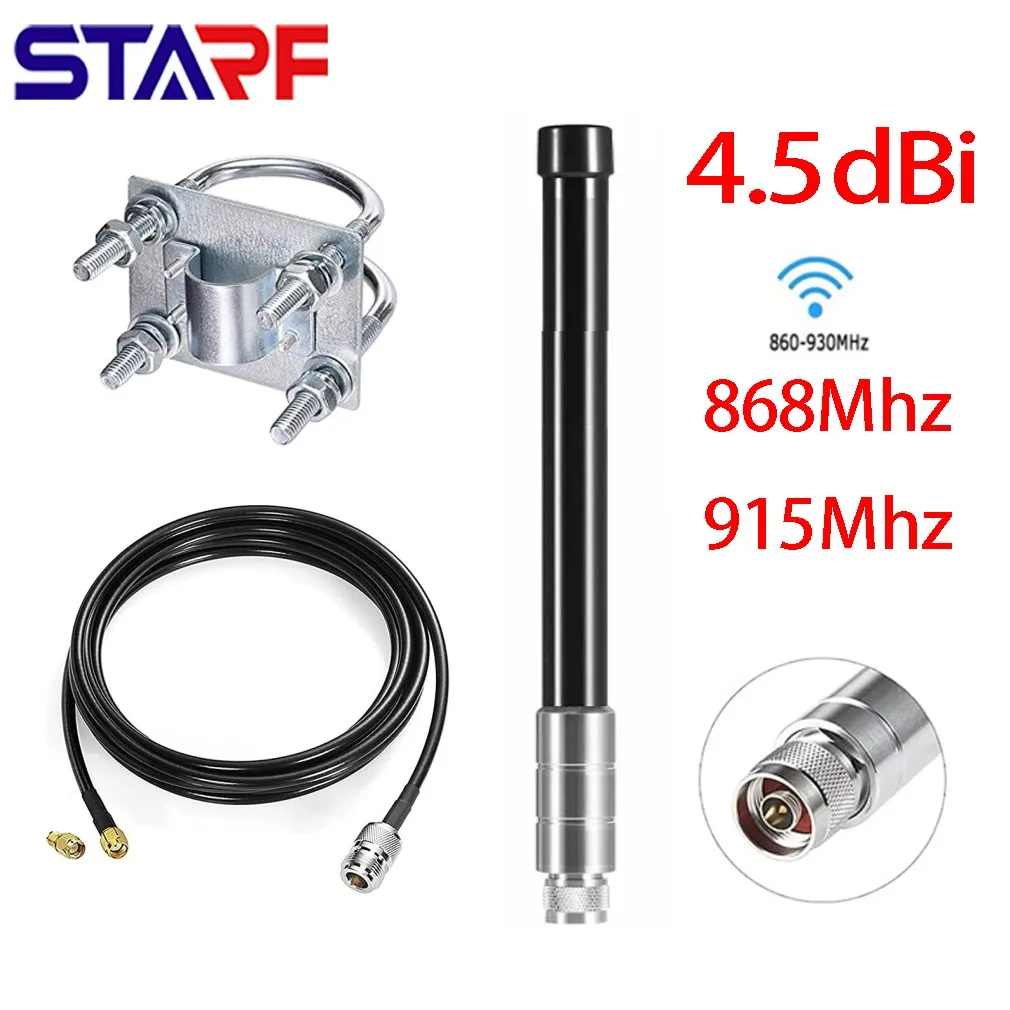 4.5dBi LoRa Helium Miner Antenna 868MHz 915Mhz N-Male Adapter Outdoors Omni Fiberglass Aerial Antenna Bobcat Miner 300
4.5dBi LoRa Helium Miner Antenna 868MHz 915Mhz N-Male Adapter Outdoors Omni Fiberglass Aerial Antenna Bobcat Miner 300