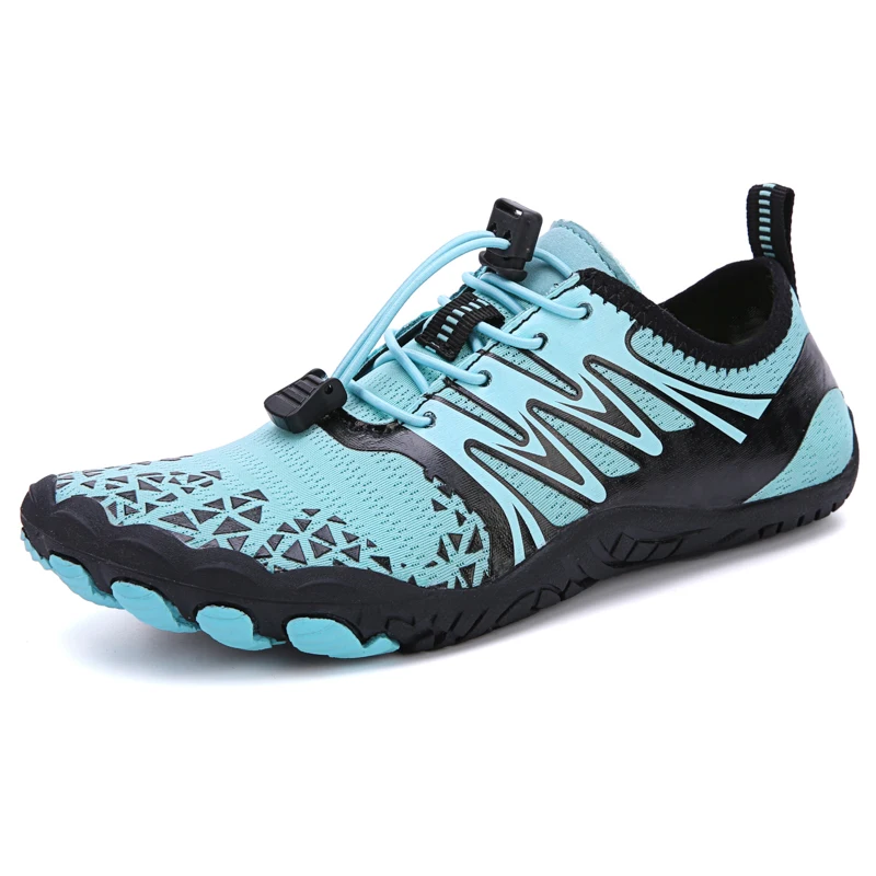 

Men Women Elastic Beach Barefoot Upstream Water Shoe Antiskid Seaside Surfing Wading Shoe Outdoor Quick-Dry Breathable Aqua Shoe