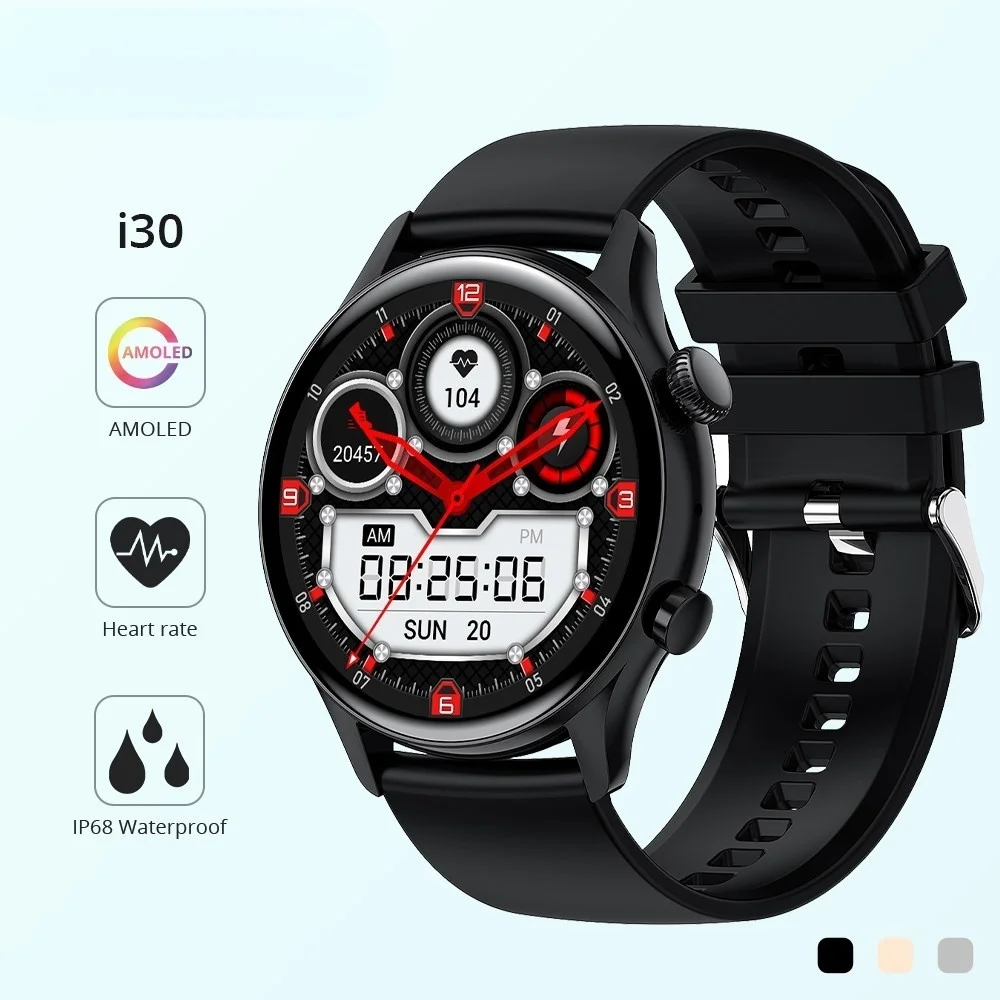 I30 Smartwatch Men 1.36 Inch AMOLED 390*390 Screen Support Always On Display Smart Watch IP68 Waterproof New Hot Sale
I30 Smartwatch Men 1.36 Inch AMOLED 390*390 Screen Support Always On Display Smart Watch IP68 Waterproof New Hot Sale