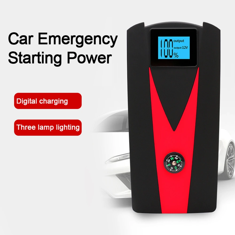 Portable Car Jump Starter Emergency Booster Power Bank Battery 12V Starting Device For Car Emergency Battery Starter Supply
Portable Car Jump Starter Emergency Booster Power Bank Battery 12V Starting Device For Car Emergency Battery Starter Supply