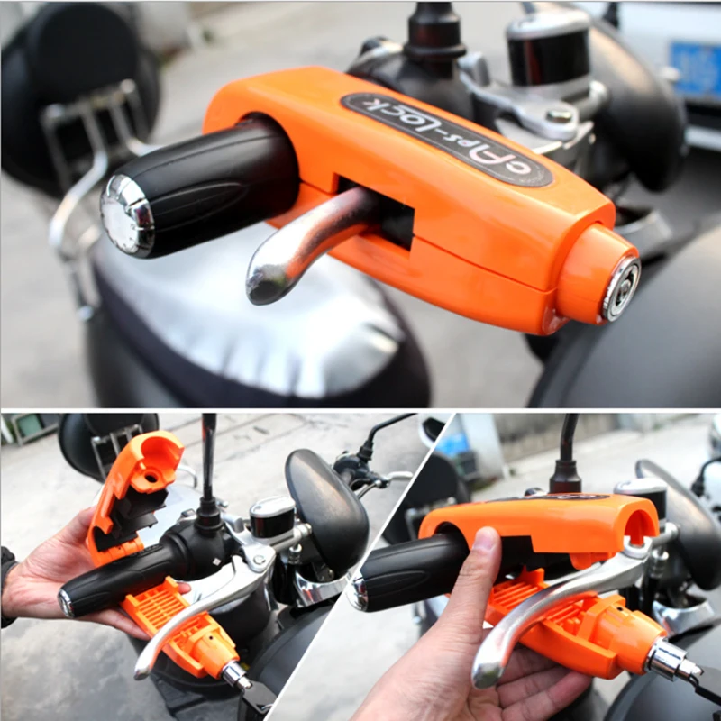 Motorcycle Handlebar Grip Caps Lock Scooter Handlebar Safety Lock Brake Throttle Grip Anti Theft Protection Security Lock 2 Keys
Motorcycle Handlebar Grip Caps Lock Scooter Handlebar Safety Lock Brake Throttle Grip Anti Theft Protection Security Lock 2 Keys