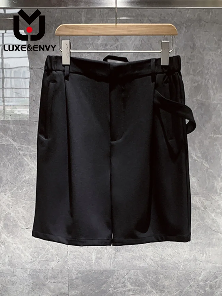 LUXE&ENVY Senior Hanging Casual Shorts Men's Thin Everything Loose Straight Five-point Trousers Spring Summer 2023 New
LUXE&ENVY Senior Hanging Casual Shorts Men's Thin Everything Loose Straight Five-point Trousers Spring Summer 2023 New
