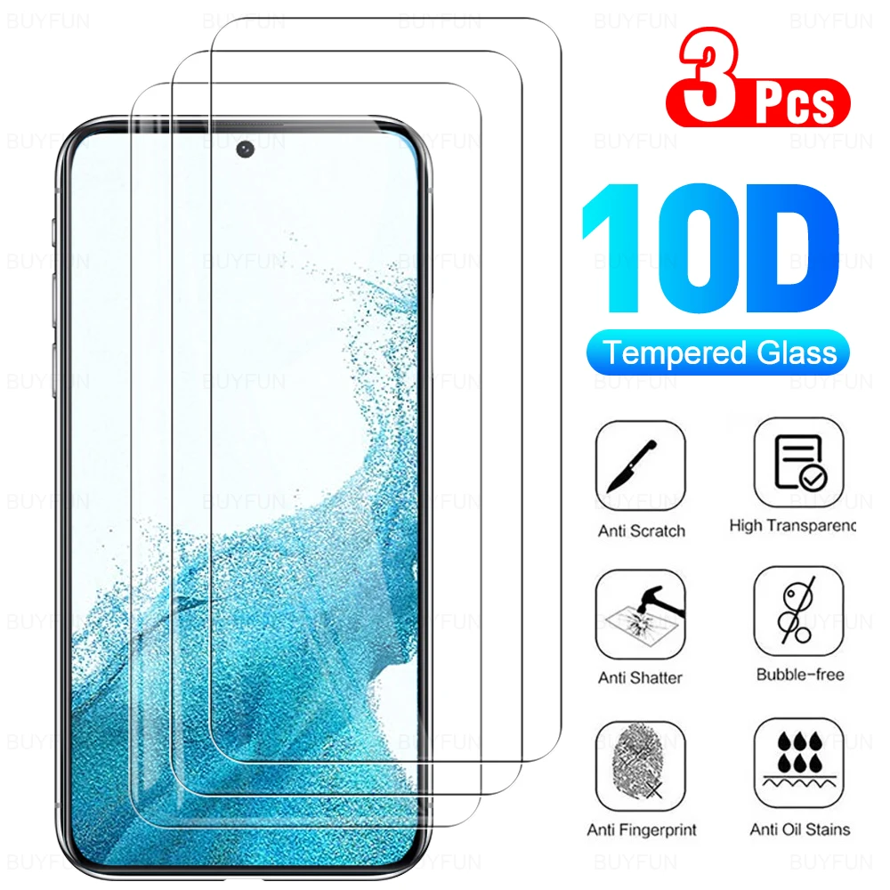 3pcs Tempered Glass For Samsung Galaxy S22 Plus 5G Phone Screen Glass SumsungS22 Ultra Sansung S22Plus S22+ S 22 Protective Film
3pcs Tempered Glass For Samsung Galaxy S22 Plus 5G Phone Screen Glass SumsungS22 Ultra Sansung S22Plus S22+ S 22 Protective Film
