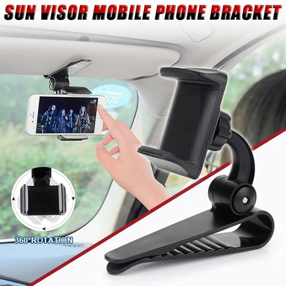 2022 New 360 Car Clip Sun Visor Cell Phone Holder Mount Stand For Iphone Xs GPS Rearview Mirror Holder Car Mobile Holder Br Y4V7
2022 New 360 Car Clip Sun Visor Cell Phone Holder Mount Stand For Iphone Xs GPS Rearview Mirror Holder Car Mobile Holder Br Y4V7