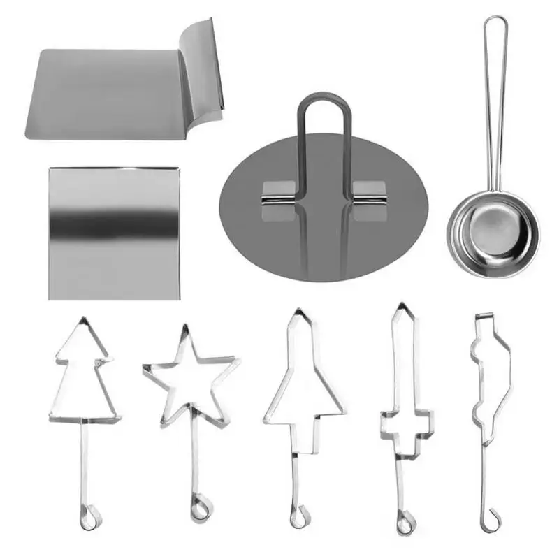 Cookie Cutter Making Kit 9PCS Flower Cookie Cutters Mini Clay Cutters DIY Making Not Easy To Break For Pancakes Muffin Sandwich
Cookie Cutter Making Kit 9PCS Flower Cookie Cutters Mini Clay Cutters DIY Making Not Easy To Break For Pancakes Muffin Sandwich