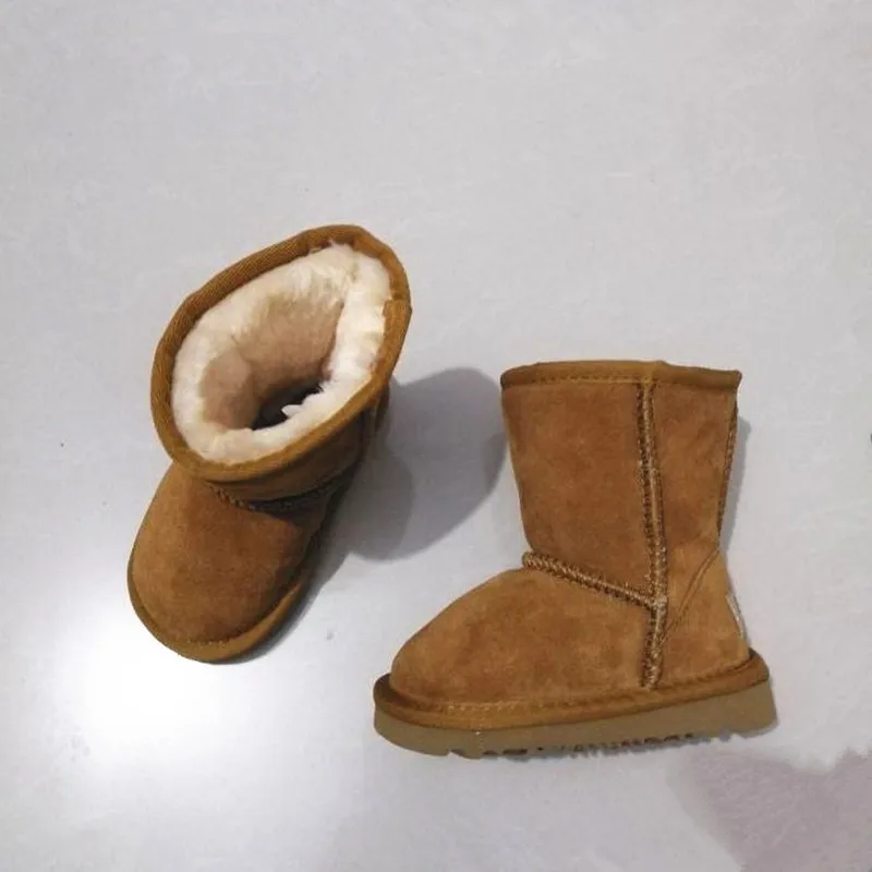 2023 Winter Snow Boots Children Genuine cowhide Fashion Girls Boys Fur Warm Winter Boots Baby Shoes Size 21-35 Kids Shoes
2023 Winter Snow Boots Children Genuine cowhide Fashion Girls Boys Fur Warm Winter Boots Baby Shoes Size 21-35 Kids Shoes