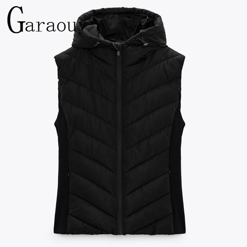 Garaouy 2022 New Women Hooded Sleeveless Tank Parka Jackets Winter Fashion Female Cotton-Padded Slim Vest Coats Warm Waistcoats
Garaouy 2022 New Women Hooded Sleeveless Tank Parka Jackets Winter Fashion Female Cotton-Padded Slim Vest Coats Warm Waistcoats