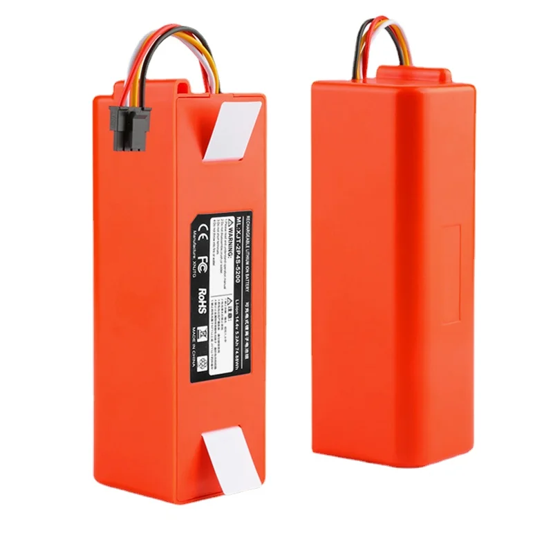 NEW High Quality 14.4V Lithium Battery Replacement Batteries 5200mAh for Xiaomi S50 S51 S55 Vacuum Cleaner Sweeper Accessories
NEW High Quality 14.4V Lithium Battery Replacement Batteries 5200mAh for Xiaomi S50 S51 S55 Vacuum Cleaner Sweeper Accessories