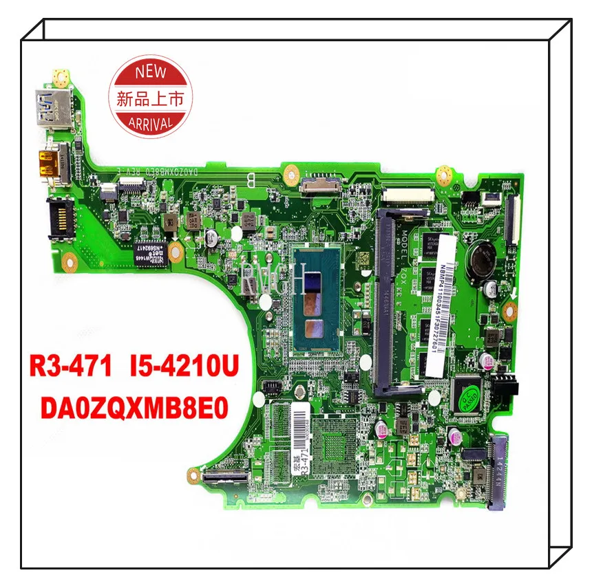 Оригинальная оригинальная материнская плата для ноутбука ACER R3-471 DA0ZQXMB8E0
Оригинальная оригинальная материнская плата для ноутбука ACER R3-471 DA0ZQXMB8E0