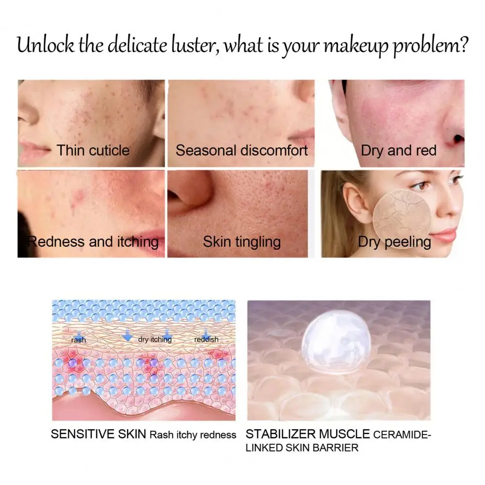 Portable 30ml Functional Face Hydrating Smoothing Fluid Natural Repair Essence Effective for Unisex
Portable 30ml Functional Face Hydrating Smoothing Fluid Natural Repair Essence Effective for Unisex