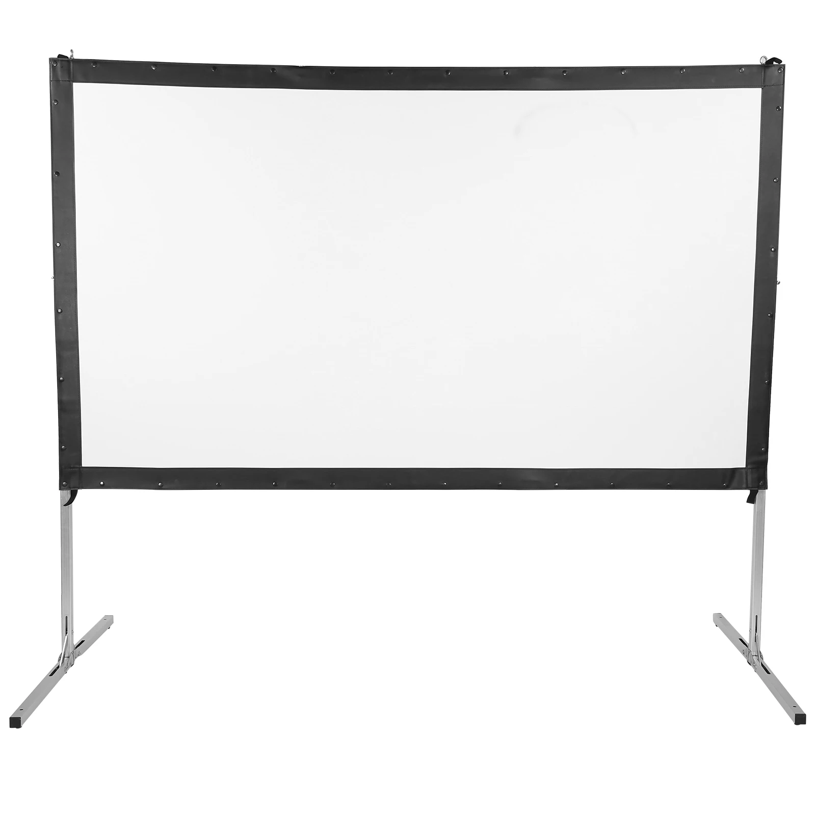 100in Projector Screen 16:9 Aspect Ratio Simple Folding Outdoor Plug Pin Type with Stand
100in Projector Screen 16:9 Aspect Ratio Simple Folding Outdoor Plug Pin Type with Stand