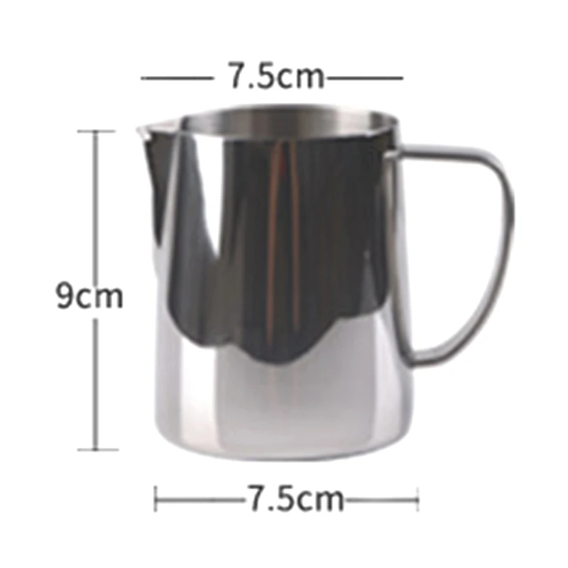Milk Jug 350Ml Stainless Steel Frothing Pitcher Pull Flower Cup Coffee Milk Frother Latte Art Milk Foam Tool Coffeeware
Milk Jug 350Ml Stainless Steel Frothing Pitcher Pull Flower Cup Coffee Milk Frother Latte Art Milk Foam Tool Coffeeware