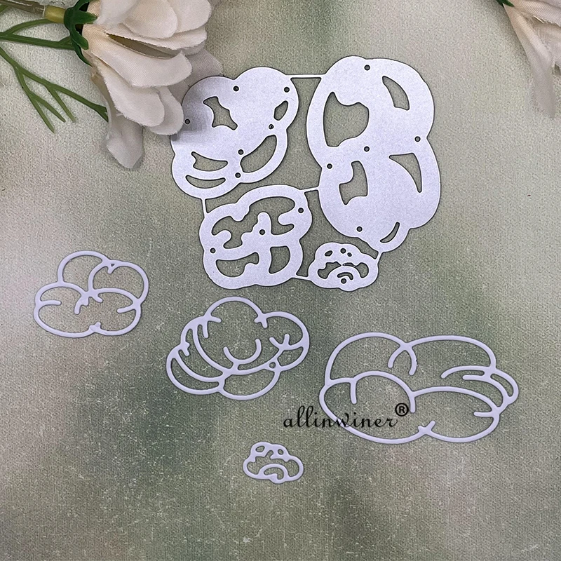 4Pcs Cloud decoration Metal Cutting Dies Stencils Die Cut for DIY Scrapbooking Album Paper Card Embossing
4Pcs Cloud decoration Metal Cutting Dies Stencils Die Cut for DIY Scrapbooking Album Paper Card Embossing