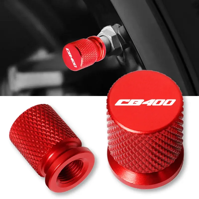 

For Honda CB400 Motorcycle Aluminum Wheel Tire Valve Stem Caps CB 400 1989 1990 1991 1992 1993 1994 1995 1996 Accessories