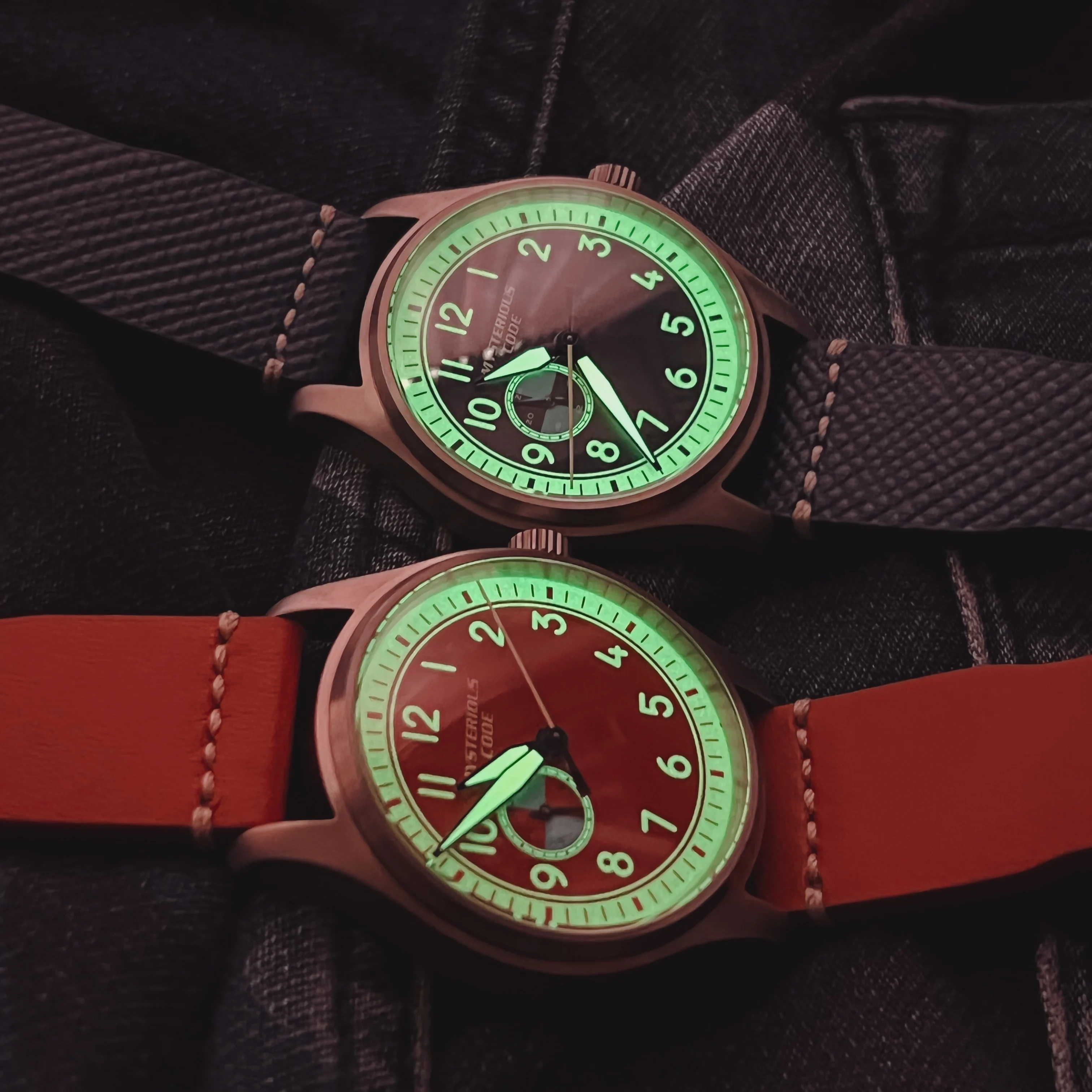 Mysterious Code Aviation Material Prevent Allergy Titanium Pilot's Automatic Mechanical Luminous Sapphire Retro Men's Watch
Mysterious Code Aviation Material Prevent Allergy Titanium Pilot's Automatic Mechanical Luminous Sapphire Retro Men's Watch