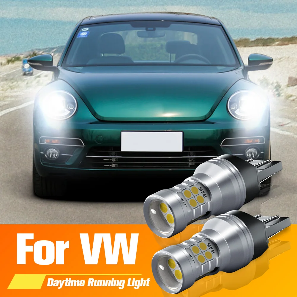 2pcs LED Daytime Running Light Bulb Lamp DRL T20 7443 7440 Canbus For VW Beetle Polo 6C Passat B8 Up e-UP Caddy MK4 Touareg 7P
2pcs LED Daytime Running Light Bulb Lamp DRL T20 7443 7440 Canbus For VW Beetle Polo 6C Passat B8 Up e-UP Caddy MK4 Touareg 7P