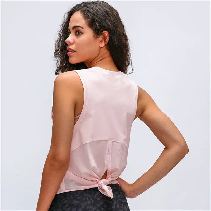 LULU YOU WANT 2022 Running Workout Clothes Open Back Yoga Tank Tops Stretch Sexy Blouse Gym Tank Back Mesh Patchwork Sports Vest
LULU YOU WANT 2022 Running Workout Clothes Open Back Yoga Tank Tops Stretch Sexy Blouse Gym Tank Back Mesh Patchwork Sports Vest