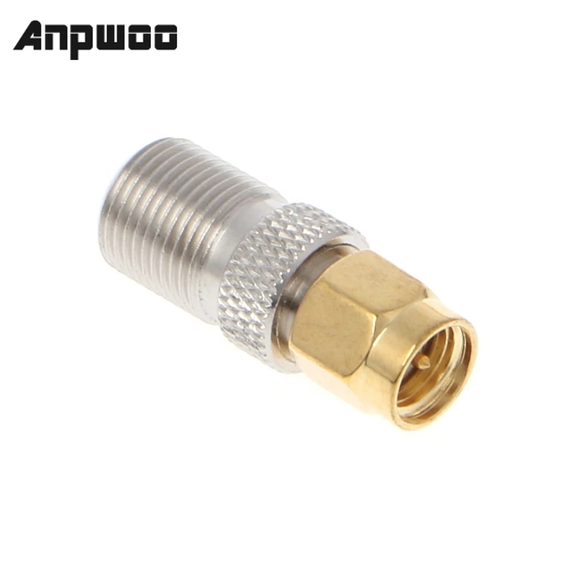 ANPWOO SMA Female To Type F Female Plug Straight RF Coaxial Adapter Connector Converter 
ANPWOO SMA Female To Type F Female Plug Straight RF Coaxial Adapter Connector Converter